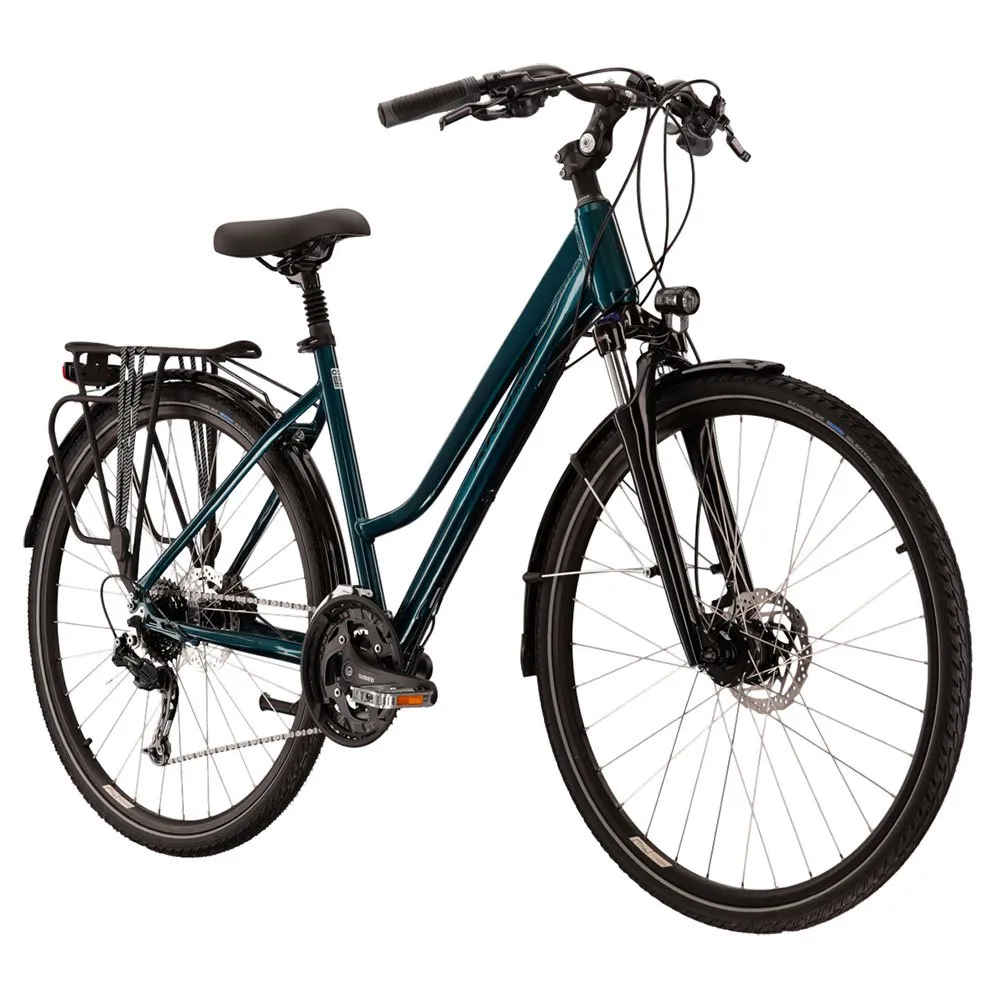 Kross Trans 8.0 Cykel, Turquoise, L Kross Trans 8.0 Cykel, Turquoise, L