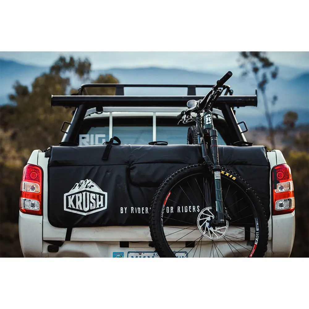 Krush Tailgate Pad Cykelställ, Black, 5 Cykels