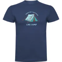 Kruskis Anything Like Camp T-shirt Med Korta ärmar Kruskis Anything Like Camp T-shirt Med Korta ärmar
