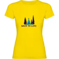 Kruskis Back To Life T-shirt Med Korta ärmar Kruskis Back To Life T-shirt Med Korta ärmar