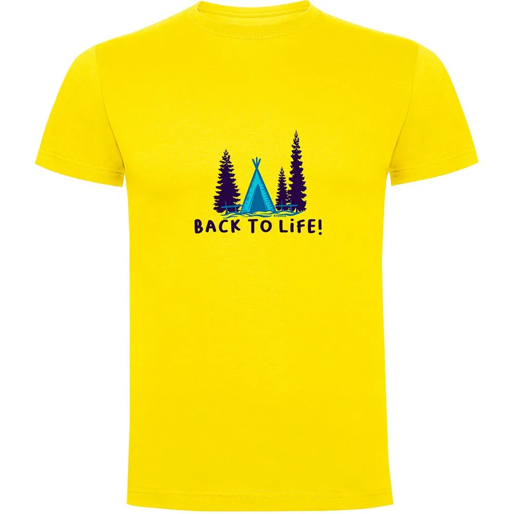 Kruskis Back To Life T-shirt Med Korta ärmar Kruskis Back To Life T-shirt Med Korta ärmar