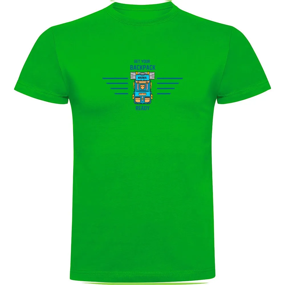 Kruskis Backpack Ready T-shirt Med Korta ärmar Kruskis Backpack Ready T-shirt Med Korta ärmar