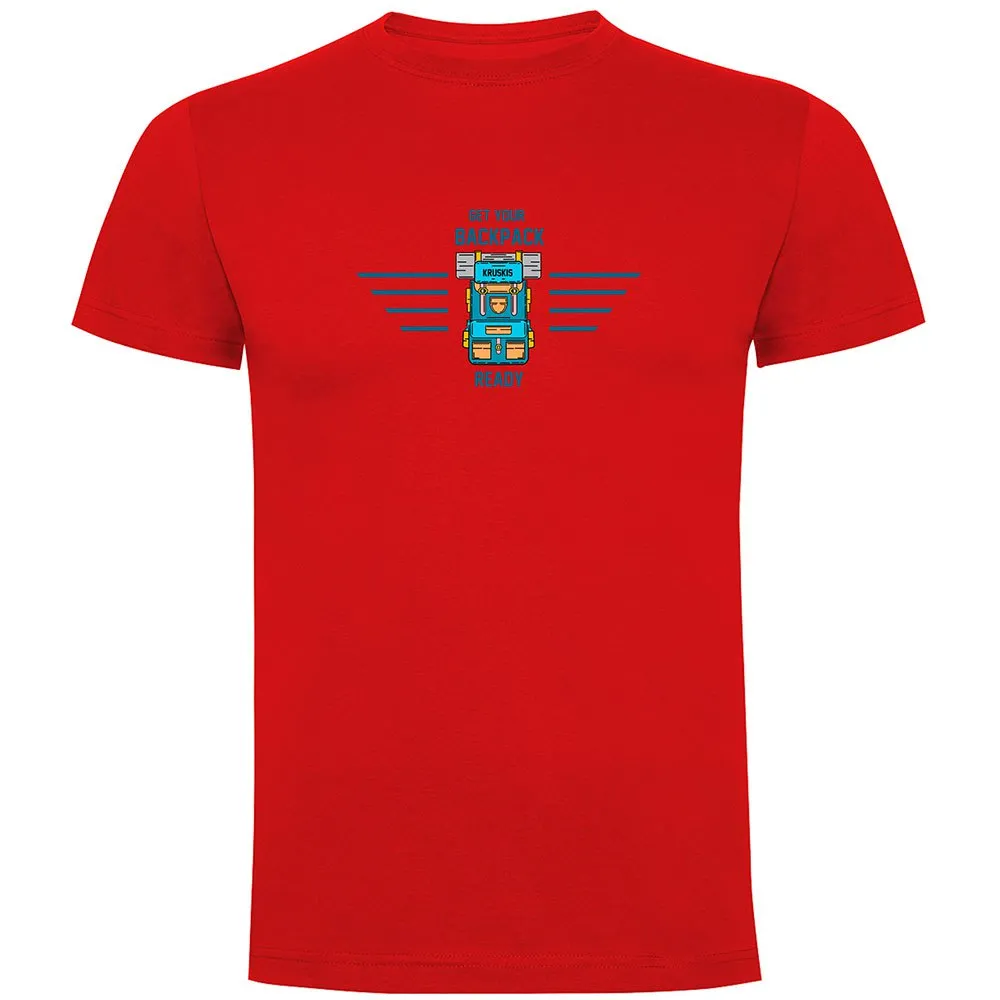 Kruskis Backpack Ready T-shirt Med Korta ärmar Kruskis Backpack Ready T-shirt Med Korta ärmar