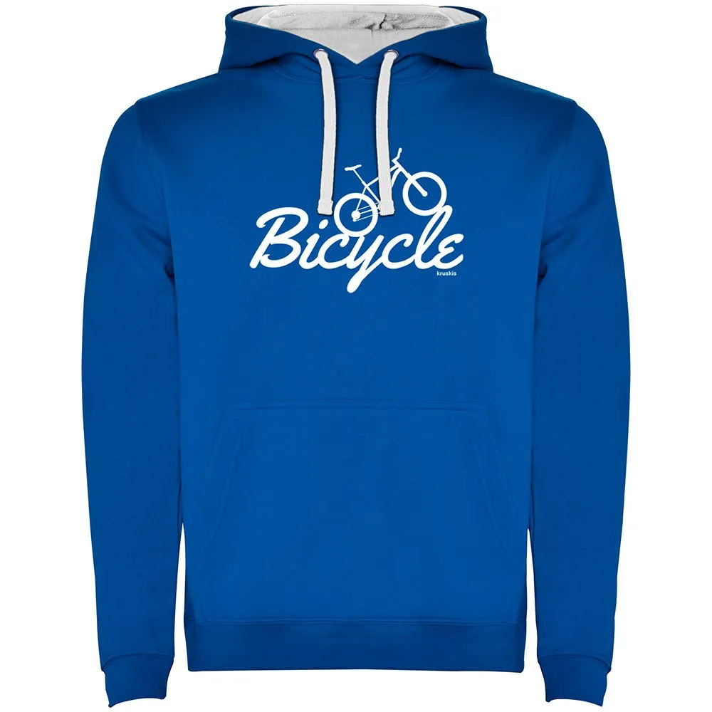 Kruskis Bicycle Two-colour Tröja Med Huva Kruskis Bicycle Two-colour Tröja Med Huva