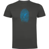Kruskis Biker Fingerprint T-shirt Med Korta ärmar Kruskis Biker Fingerprint T-shirt Med Korta ärmar