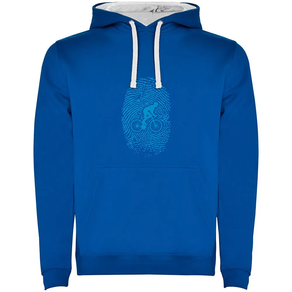 Kruskis Biker Fingerprint Two-colour Tröja Med Huva