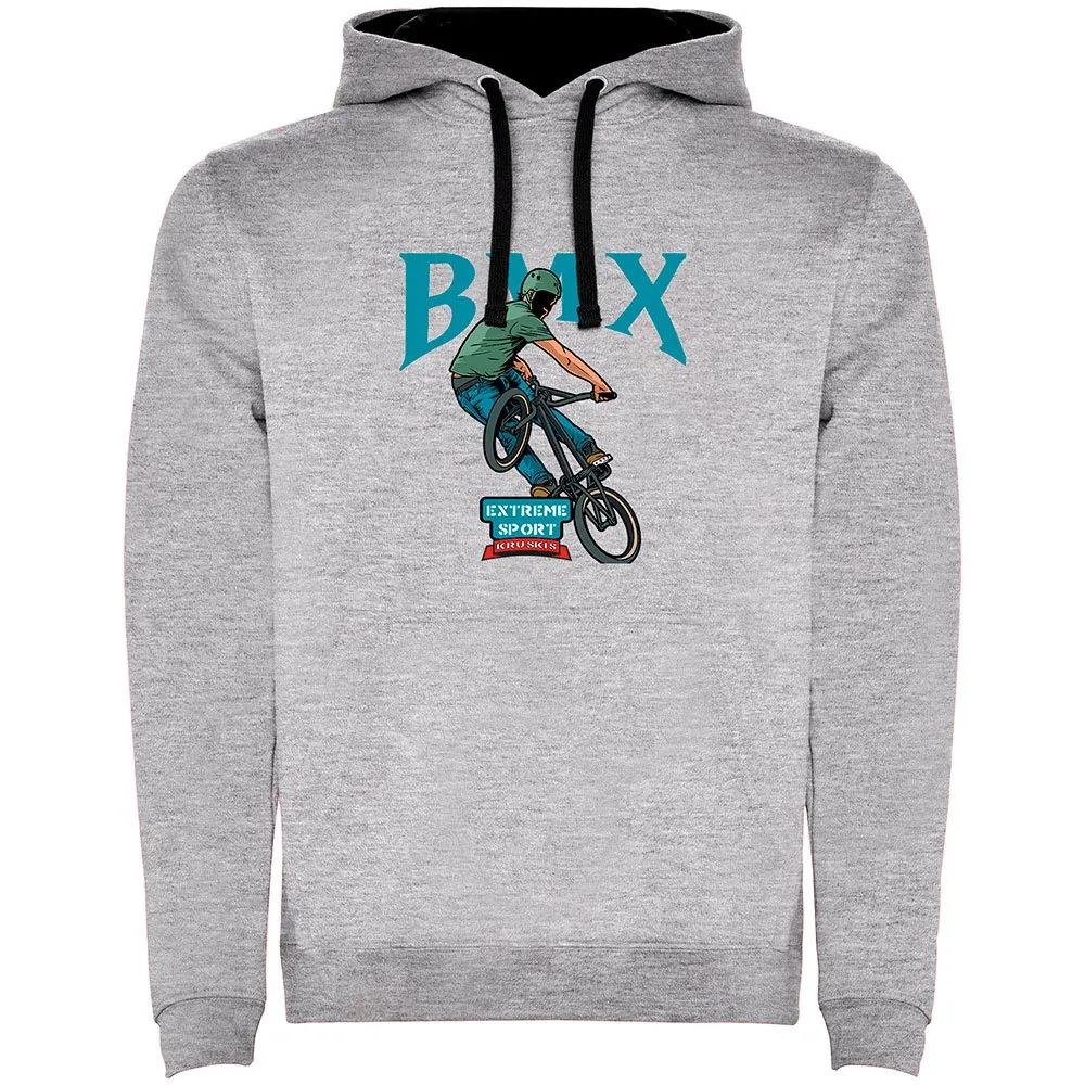 Kruskis Bmx Extreme Bicolor Tröja Med Huva