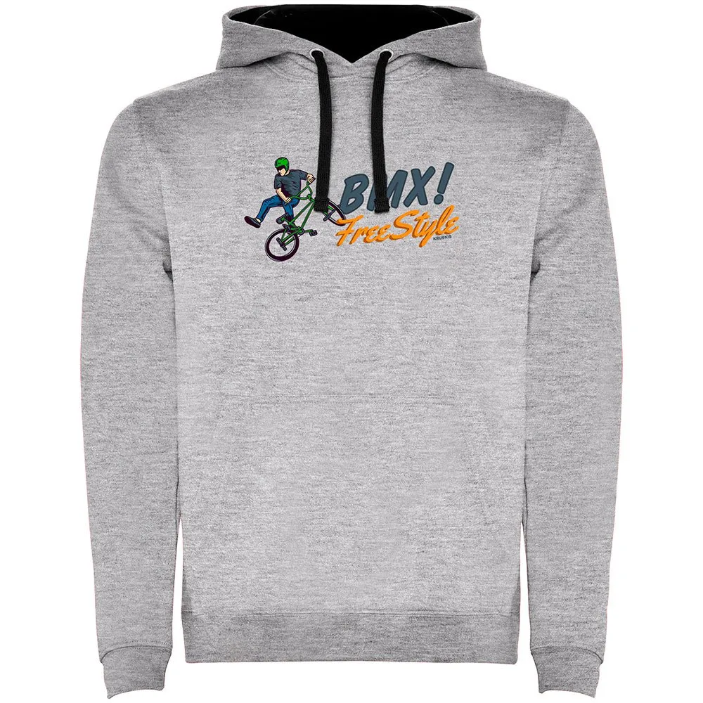 Kruskis Bmx Freestyle Two-colour Tröja Med Huva Kruskis Bmx Freestyle Two-colour Tröja Med Huva