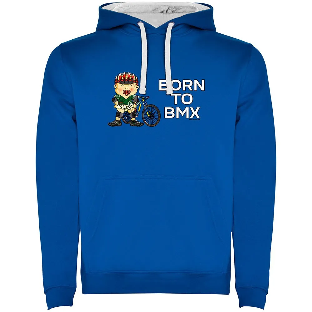 Kruskis Born To Bmx Two-colour Tröja Med Huva Kruskis Born To Bmx Two-colour Tröja Med Huva
