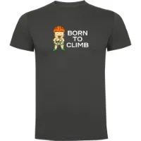 Kruskis Born To Climb T-shirt Med Korta ärmar Kruskis Born To Climb T-shirt Med Korta ärmar