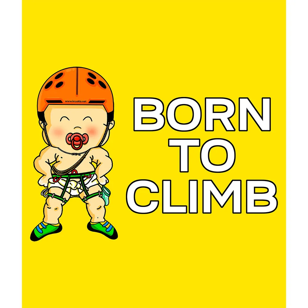 Kruskis Born To Climb T-shirt Med Korta ärmar