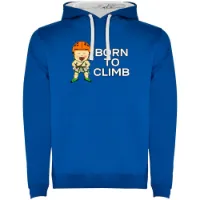 Kruskis Born To Climb Two-colour Tröja Med Huva