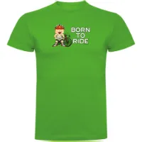 Kruskis Born To Ride T-shirt Med Korta ärmar
