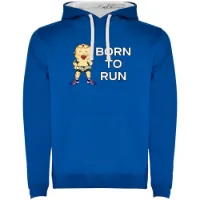 Kruskis Born To Run Two-colour Tröja Med Huva male