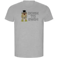 Kruskis Born To Swim Eco T-shirt Med Korta ärmar male Kruskis Born To Swim Eco T-shirt Med Korta ärmar male