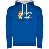 Kruskis Born To Trek Two-colour Tröja Med Huva