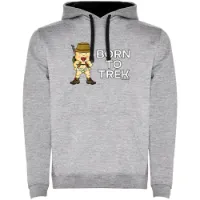 Kruskis Born To Trek Two-colour Tröja Med Huva
