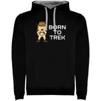 Kruskis Born To Trek Two-colour Tröja Med Huva
