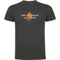 Kruskis Burn Your Problems T-shirt Med Korta ärmar