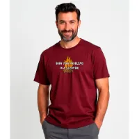Kruskis Burn Your Problems T-shirt Med Korta ärmar Kruskis Burn Your Problems T-shirt Med Korta ärmar
