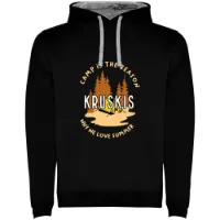 Kruskis Camp Is The Reason Bicolor Tröja Med Huva