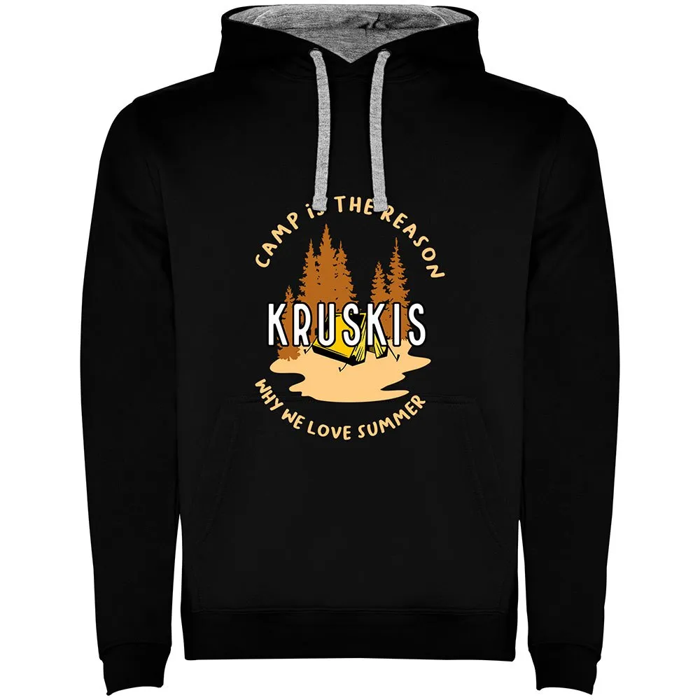 Kruskis Camp Is The Reason Bicolor Tröja Med Huva