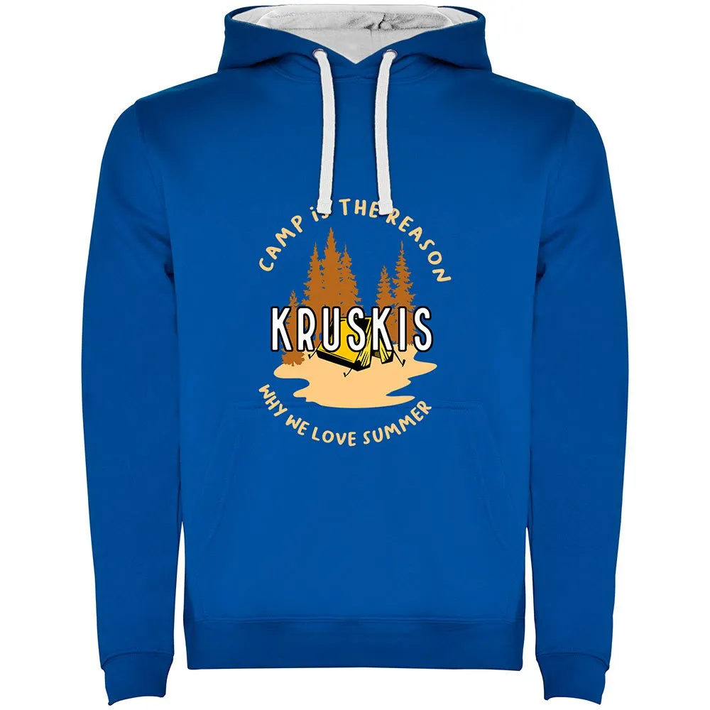 Kruskis Camp Is The Reason Bicolor Tröja Med Huva
