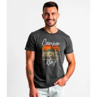 Kruskis Camper King T-shirt Med Korta ärmar Kruskis Camper King T-shirt Med Korta ärmar