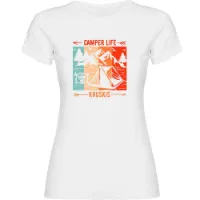 Kruskis Camper Life T-shirt Med Korta ärmar Kruskis Camper Life T-shirt Med Korta ärmar