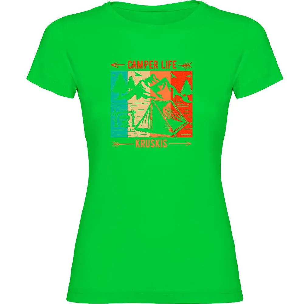 Kruskis Camper Life T-shirt Med Korta ärmar Kruskis Camper Life T-shirt Med Korta ärmar