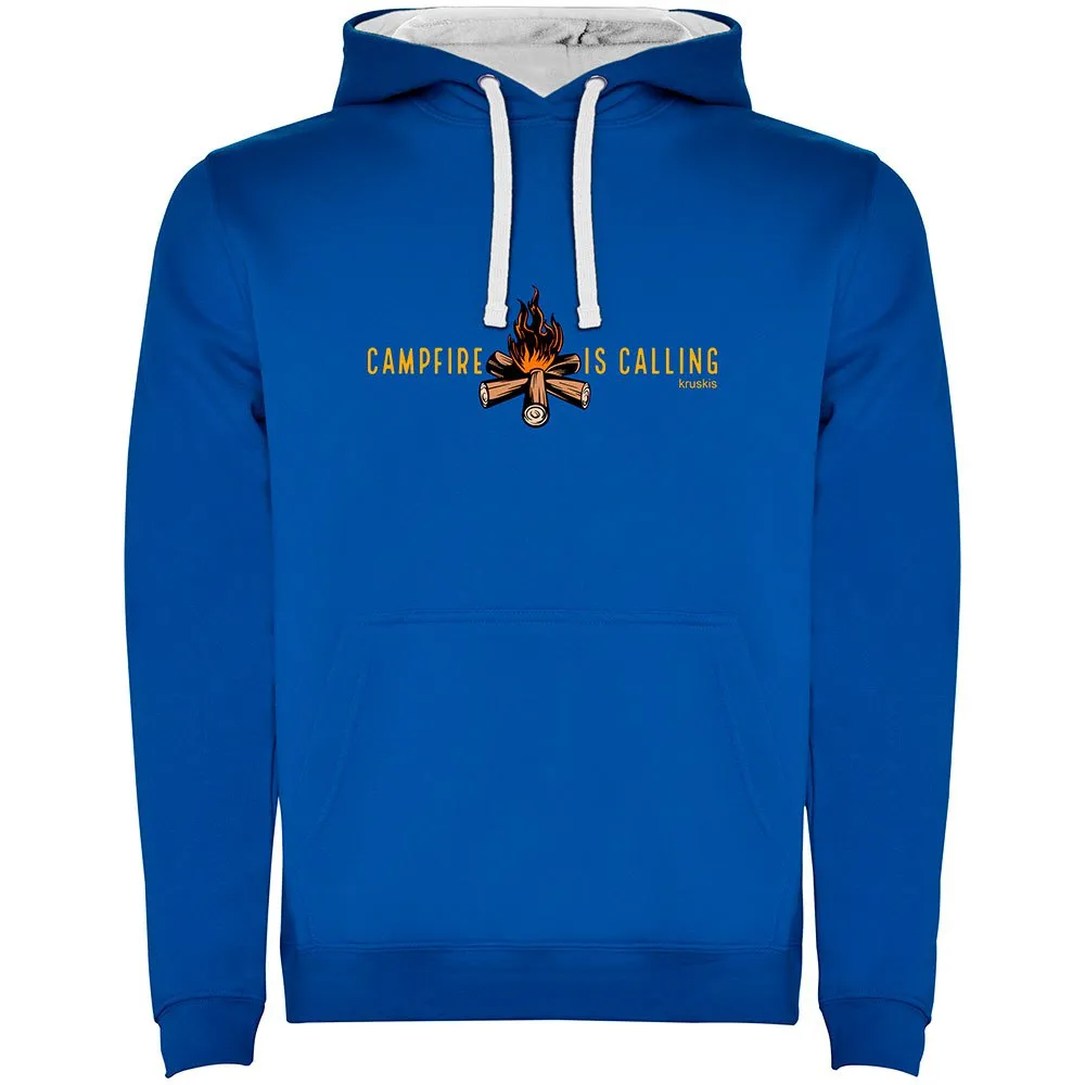 Kruskis Campfire Is Calling Two-colour Tröja Med Huva