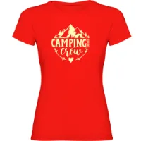 Kruskis Camping Crew T-shirt Med Korta ärmar Kruskis Camping Crew T-shirt Med Korta ärmar