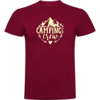 Kruskis Camping Crew T-shirt Med Korta ärmar Kruskis Camping Crew T-shirt Med Korta ärmar