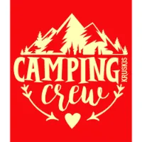 Kruskis Camping Crew T-shirt Med Korta ärmar Kruskis Camping Crew T-shirt Med Korta ärmar