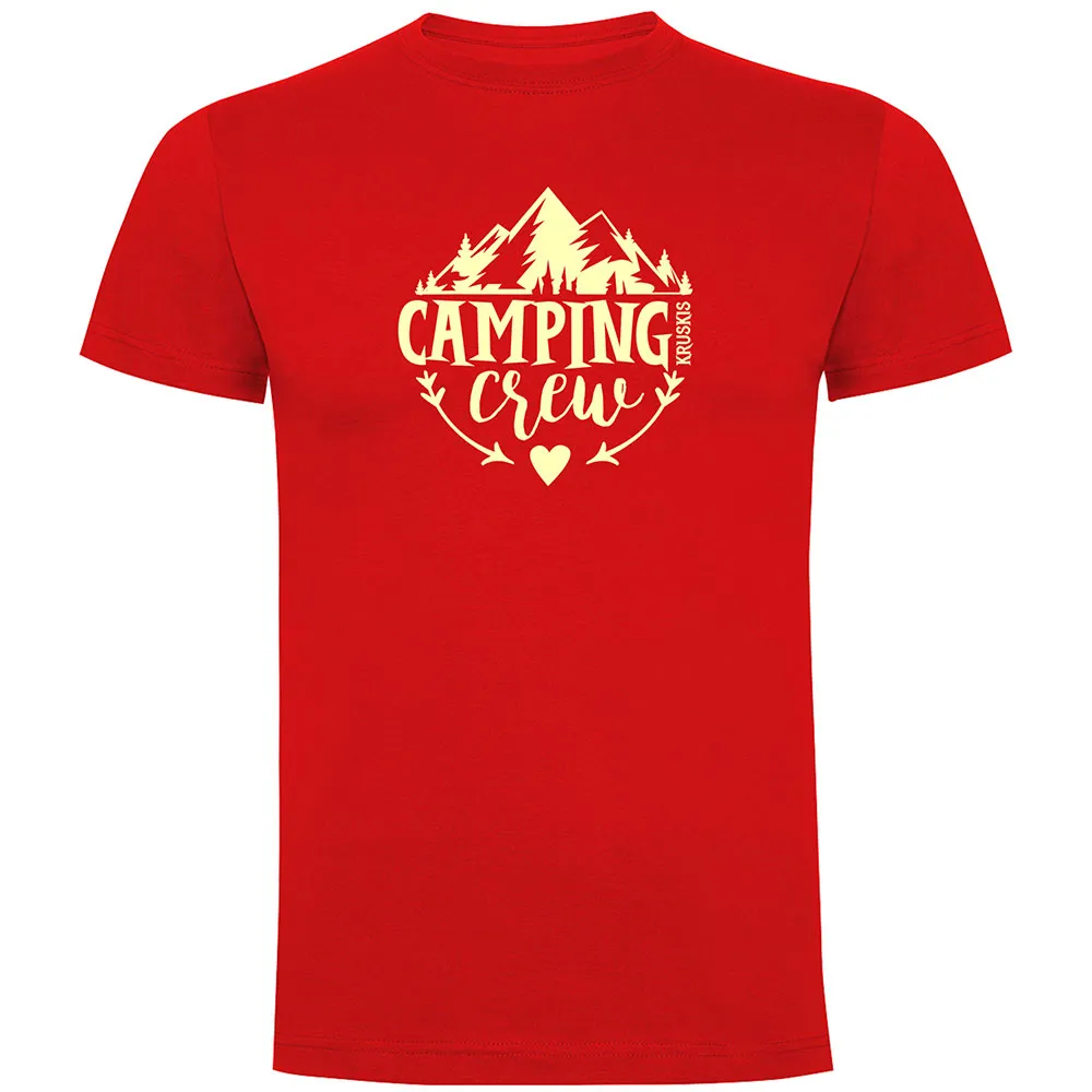 Kruskis Camping Crew T-shirt Med Korta ärmar Kruskis Camping Crew T-shirt Med Korta ärmar