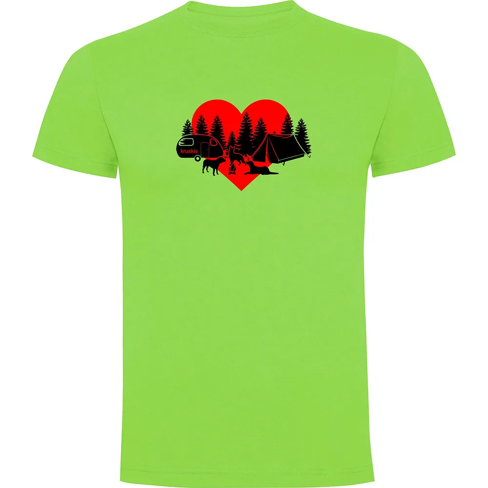 Kruskis Camping Dogs T-shirt Med Korta ärmar Kruskis Camping Dogs T-shirt Med Korta ärmar