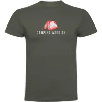Kruskis Camping Mode On T-shirt Med Korta ärmar Kruskis Camping Mode On T-shirt Med Korta ärmar