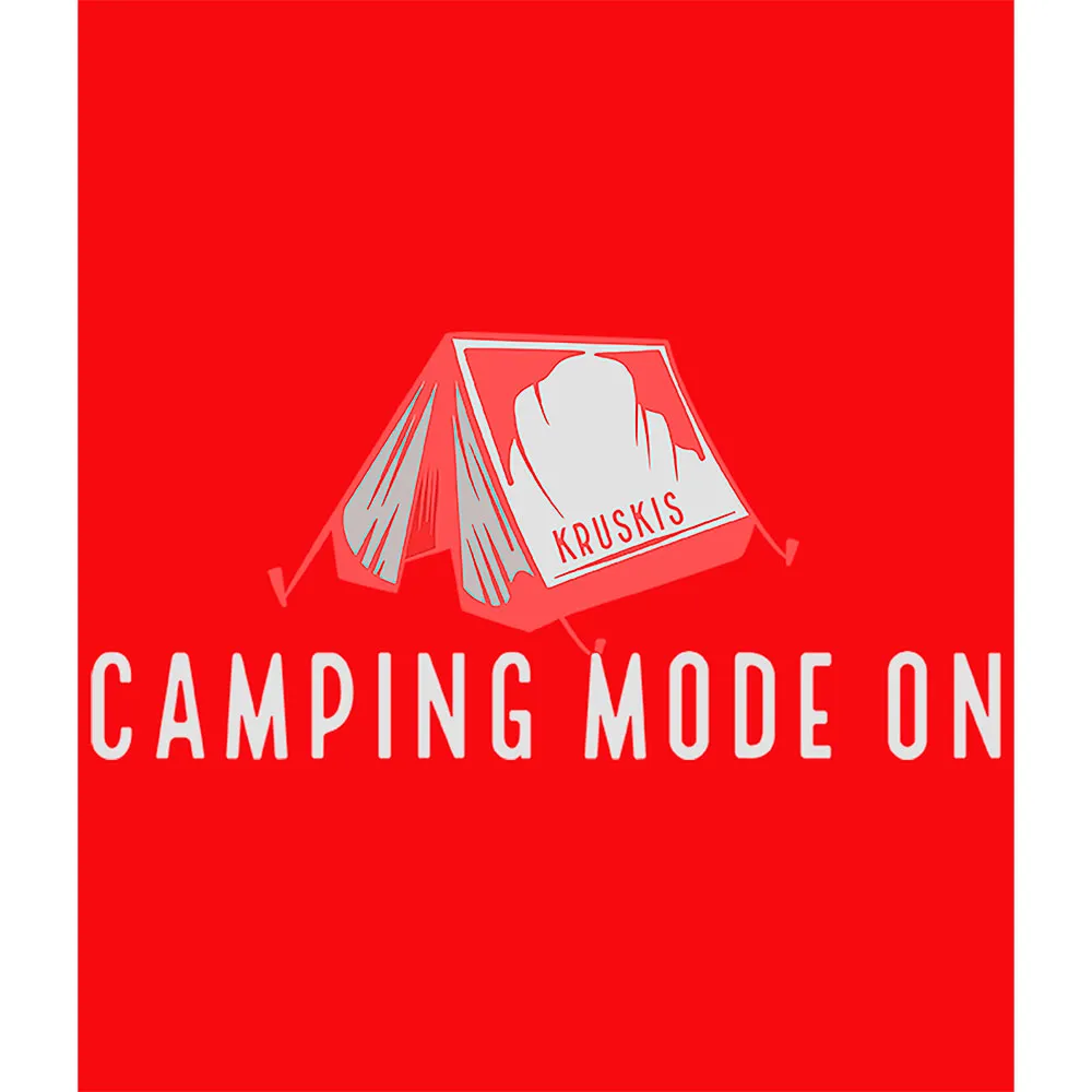 Kruskis Camping Mode On T-shirt Med Korta ärmar