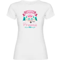 Kruskis Camping Princess T-shirt Med Korta ärmar Kruskis Camping Princess T-shirt Med Korta ärmar