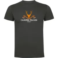 Kruskis Camping Season T-shirt Med Korta ärmar Kruskis Camping Season T-shirt Med Korta ärmar