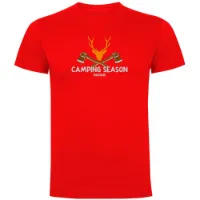 Kruskis Camping Season T-shirt Med Korta ärmar Kruskis Camping Season T-shirt Med Korta ärmar