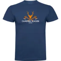 Kruskis Camping Season T-shirt Med Korta ärmar Kruskis Camping Season T-shirt Med Korta ärmar