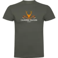 Kruskis Camping Season T-shirt Med Korta ärmar Kruskis Camping Season T-shirt Med Korta ärmar