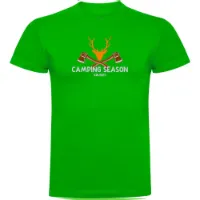 Kruskis Camping Season T-shirt Med Korta ärmar Kruskis Camping Season T-shirt Med Korta ärmar