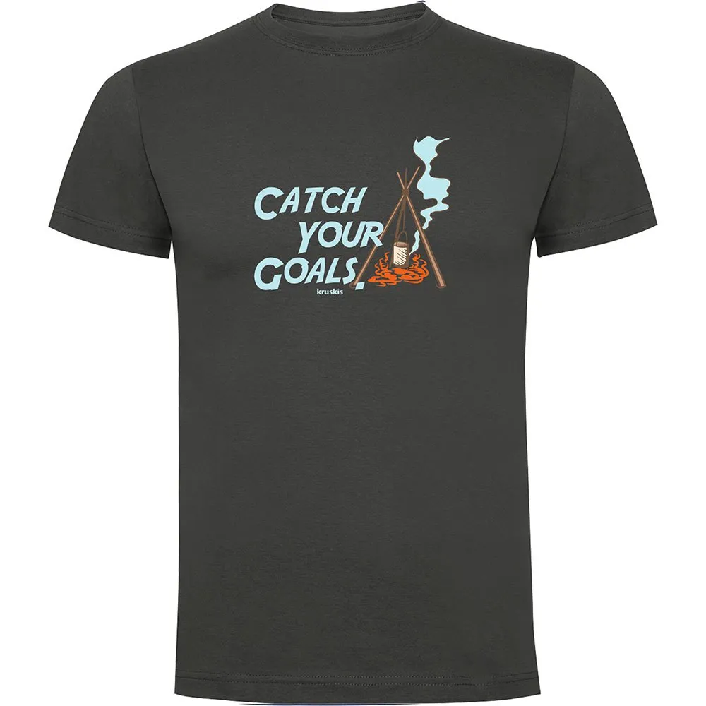 Kruskis Catch Your Goals T-shirt Med Korta ärmar Kruskis Catch Your Goals T-shirt Med Korta ärmar