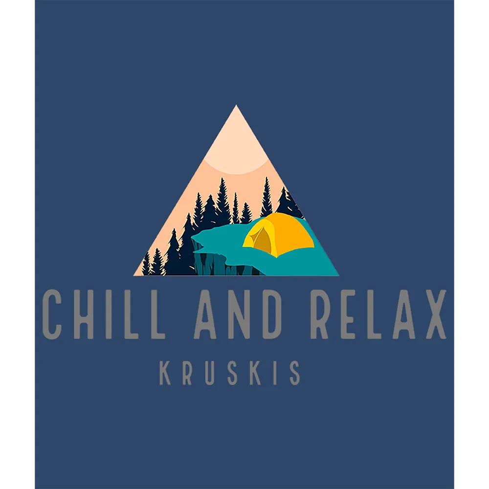 Kruskis Chill And Relax T-shirt Med Korta ärmar Kruskis Chill And Relax T-shirt Med Korta ärmar