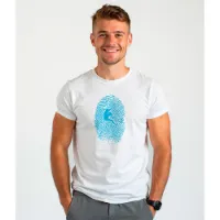 Kruskis Climber Fingerprint Eco T-shirt Med Korta ärmar