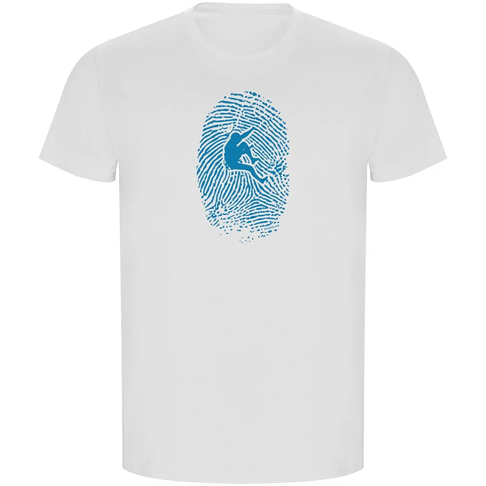 Kruskis Climber Fingerprint Eco T-shirt Med Korta ärmar Kruskis Climber Fingerprint Eco T-shirt Med Korta ärmar