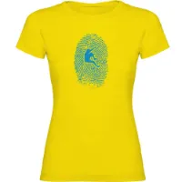 Kruskis Climber Fingerprint T-shirt Med Korta ärmar Kruskis Climber Fingerprint T-shirt Med Korta ärmar