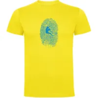 Kruskis Climber Fingerprint T-shirt Med Korta ärmar Kruskis Climber Fingerprint T-shirt Med Korta ärmar